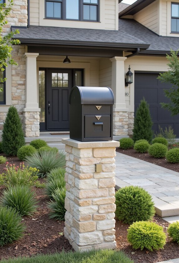 enhancing curb appeal through mailbox design