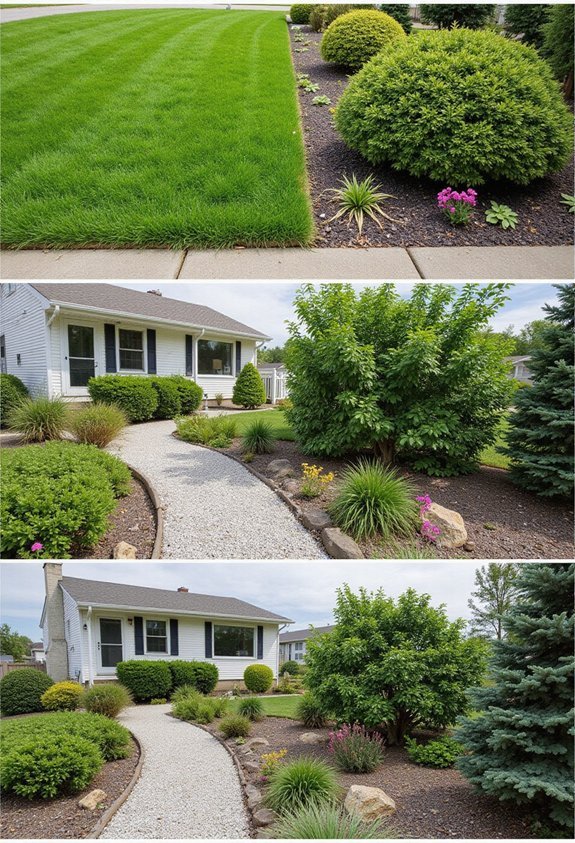 execute phased landscaping plan