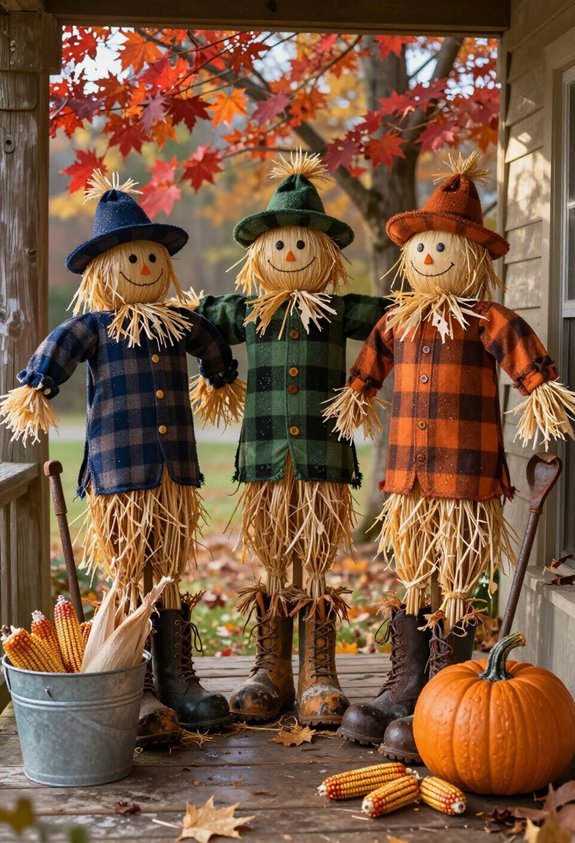 flannel scarecrow crafting guide