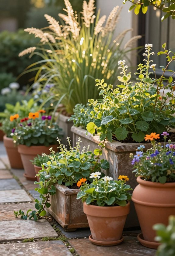 flexible container garden benefits
