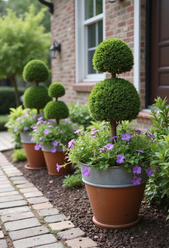 flexible eye catching varied complementary container displays