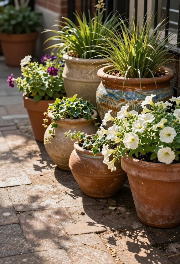 flexible patio plant displays