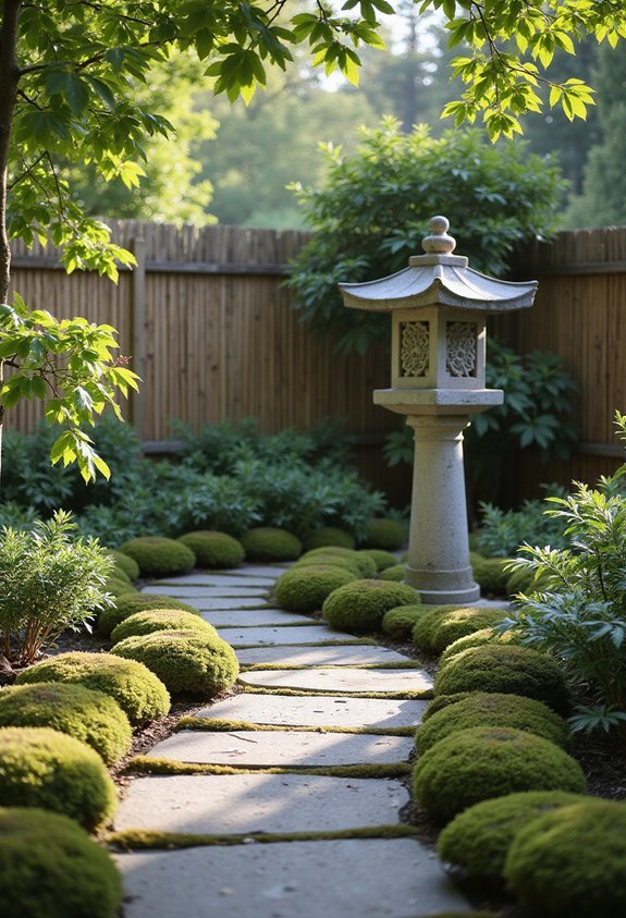 focal point stone lantern design