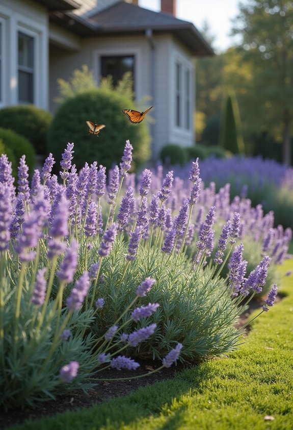 fragrant drought tolerant butterfly attracting lavender