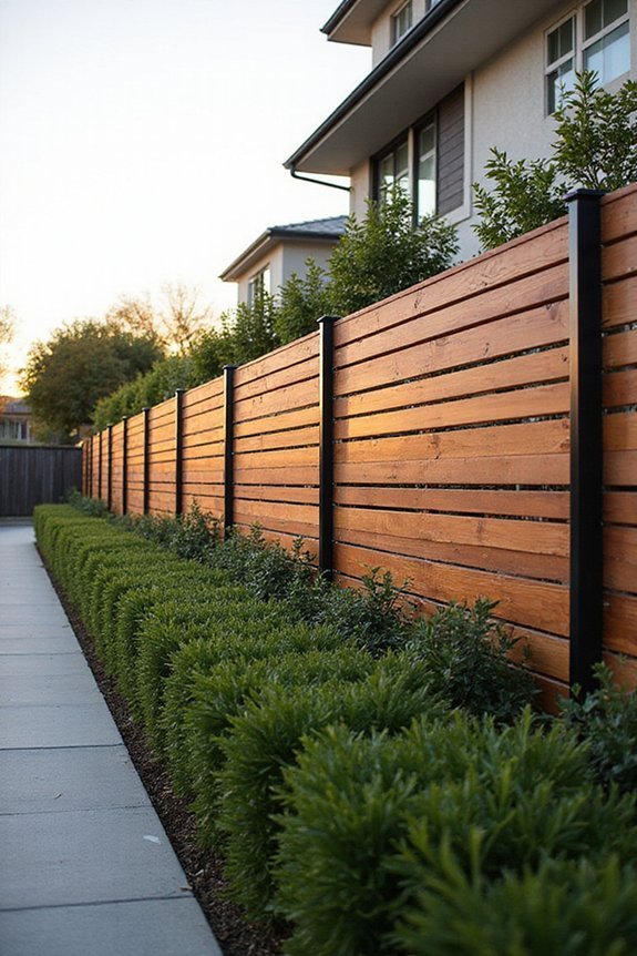 front yard fencing ideas