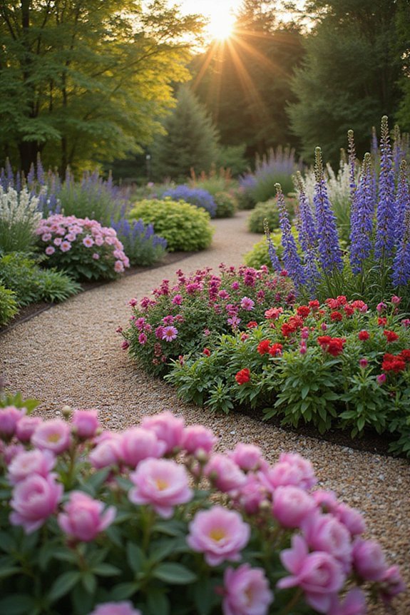 front yard flower garden