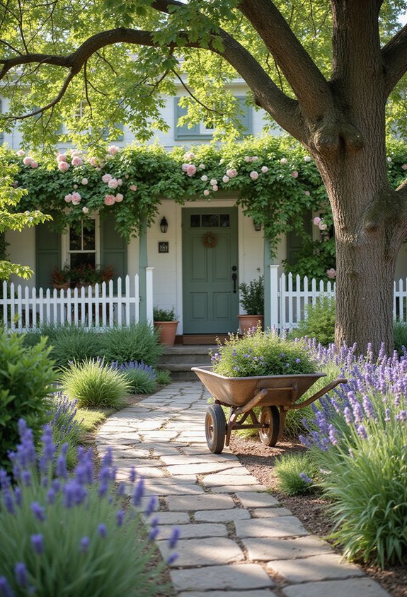 functional cottage front yard ideas