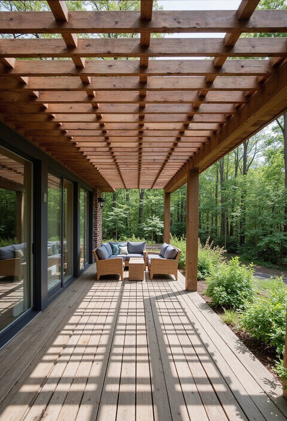 functional shaded customizable outdoor ceiling