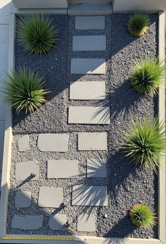 gravel front yard project costs