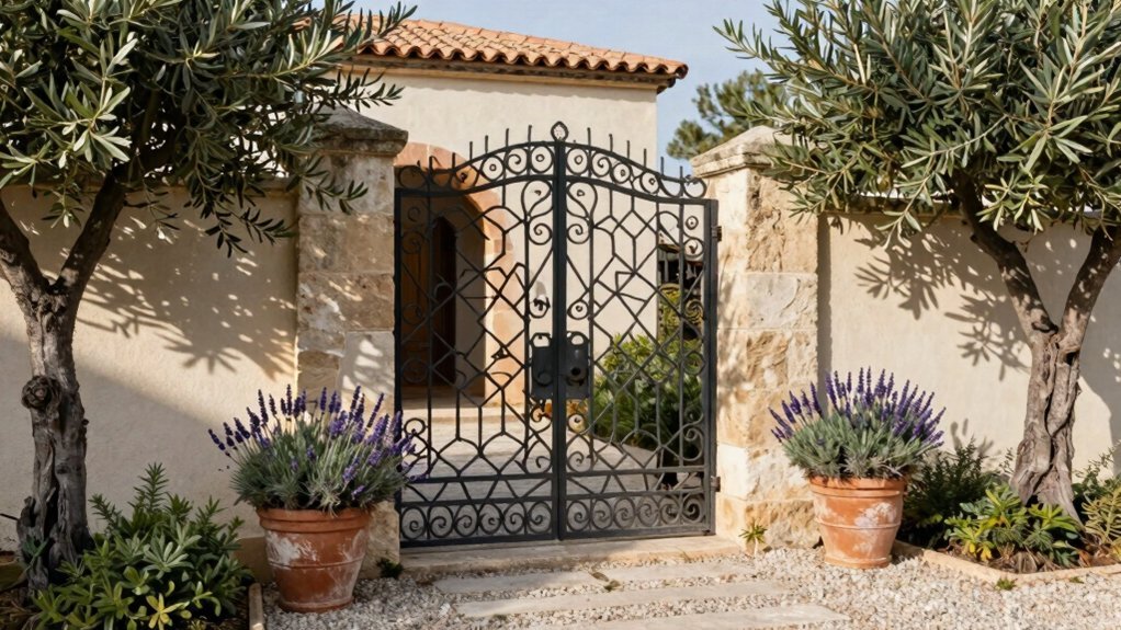 heavy iron gates design