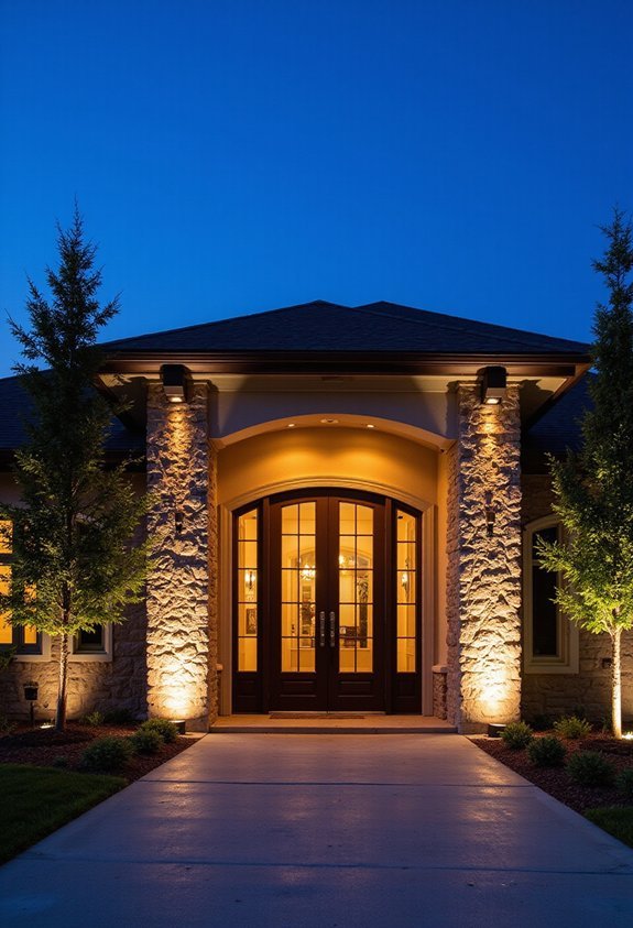 highlighting architectural home features