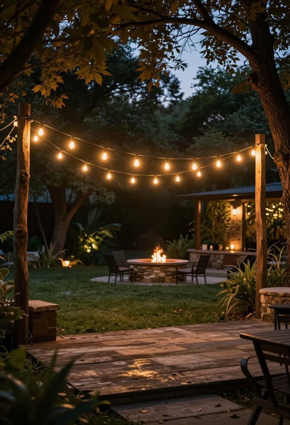 install durable outdoor lighting
