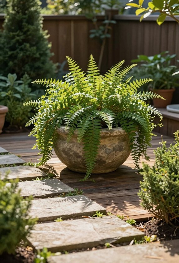 intentional backyard visual anchor