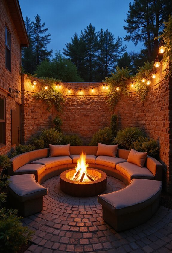 intimate private cozy weather resistant