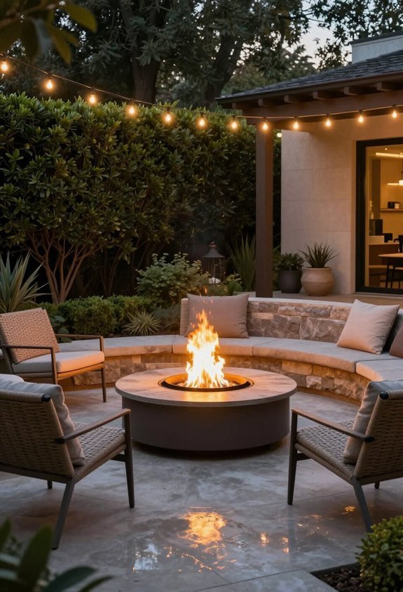 inviting outdoor gathering spaces