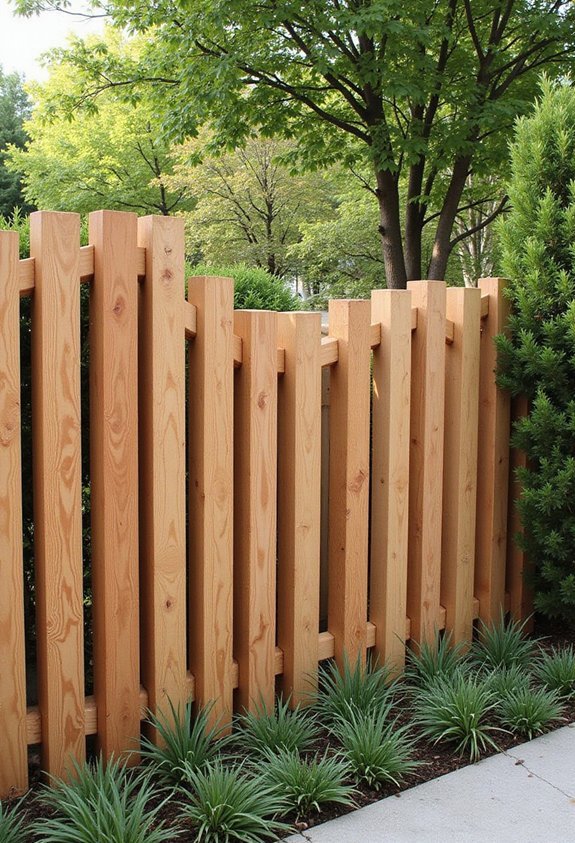 layered dynamic intentional welcoming fence design