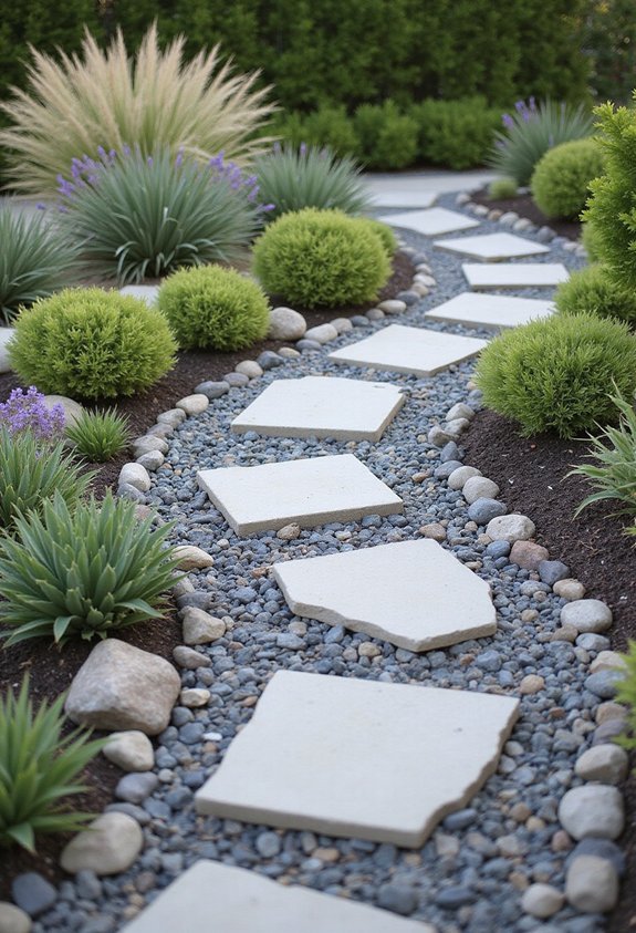 layered dynamic living landscape artwork