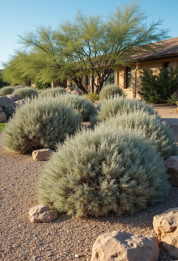 layered native water wise ecological