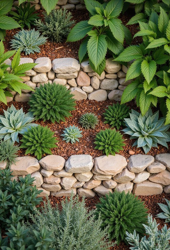 layered textures create intentional design