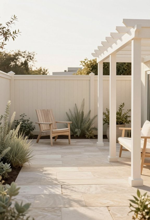 light colors enhance spaciousness