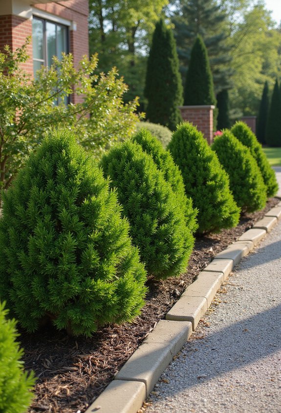 low maintenance compact strategic placement