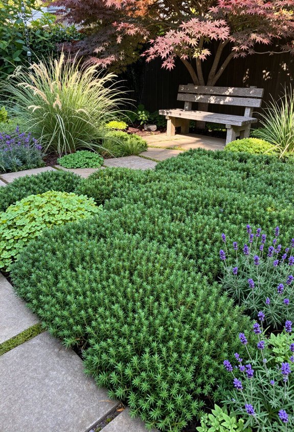 low maintenance creeping groundcover solution