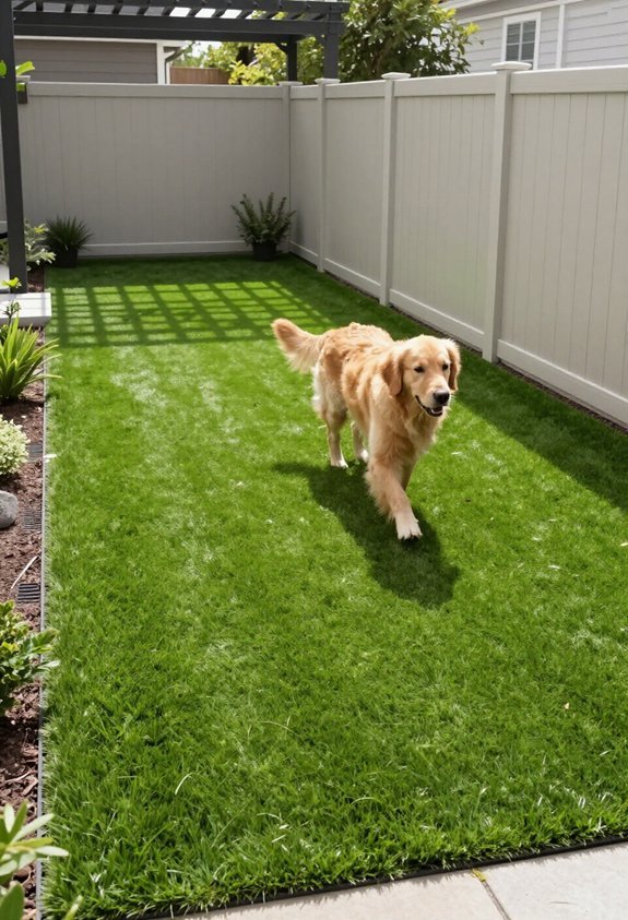 low maintenance dog run solution