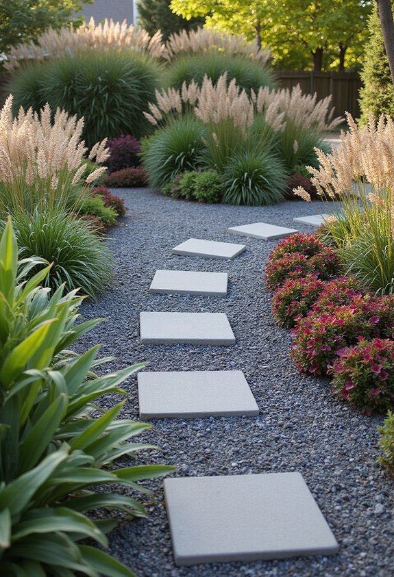 low maintenance gravel landscapes