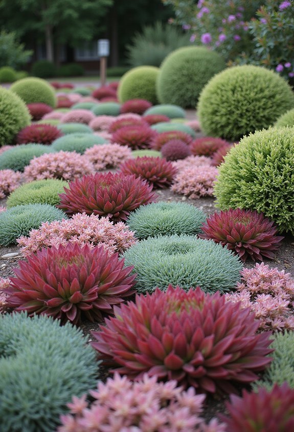 low maintenance groundcover succulents