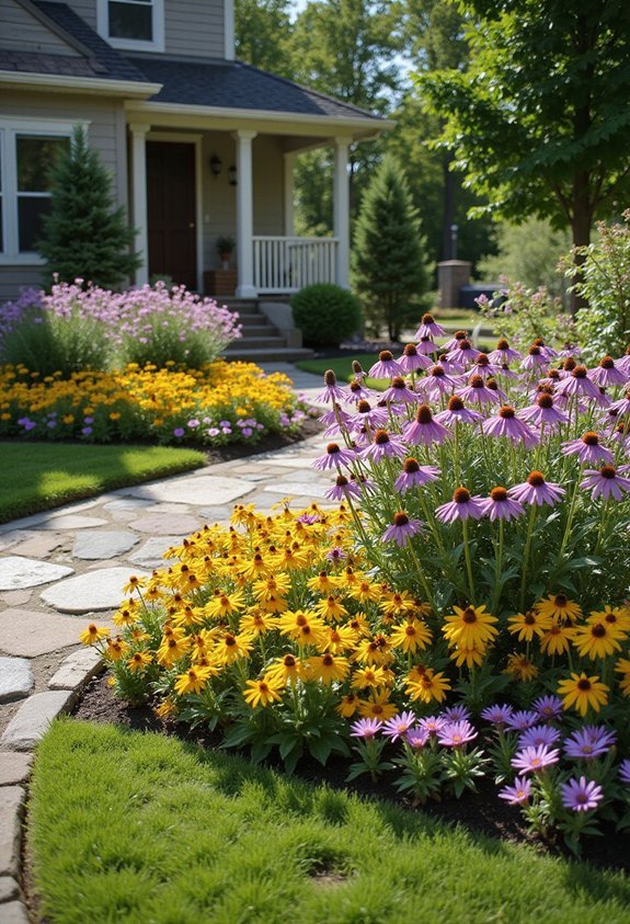 low maintenance native plant garden