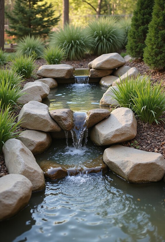 low maintenance water feature alternatives