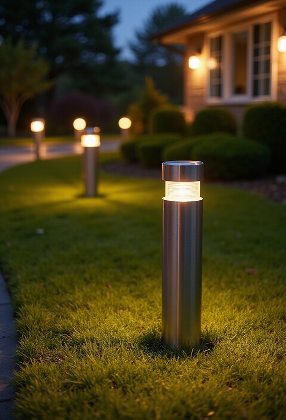 low profile pathway lighting