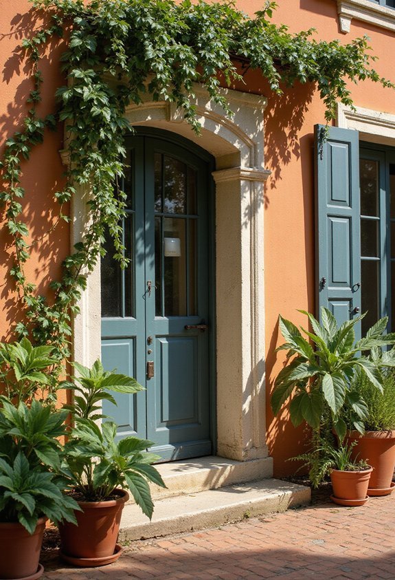 lush vertical plant coverage