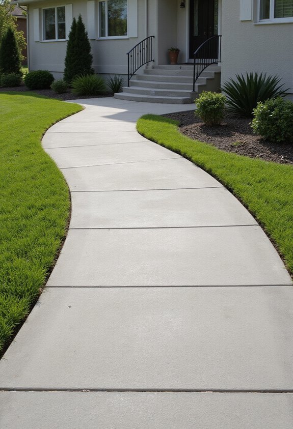 maintenance free durable long lasting porcelain walkways