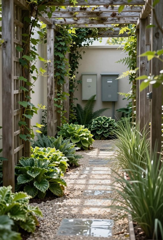 maximize shaded side yards