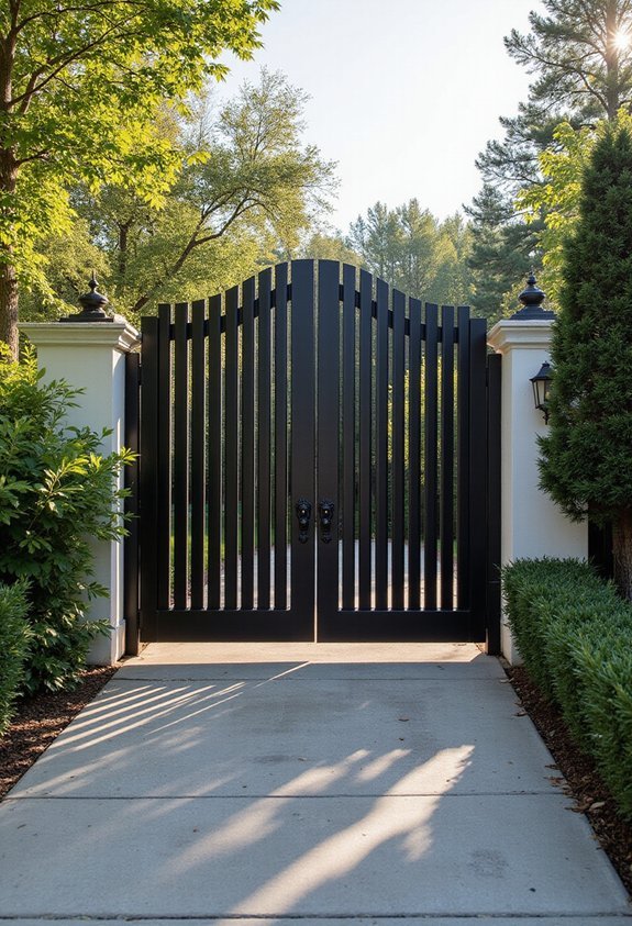 maximum visual privacy screening