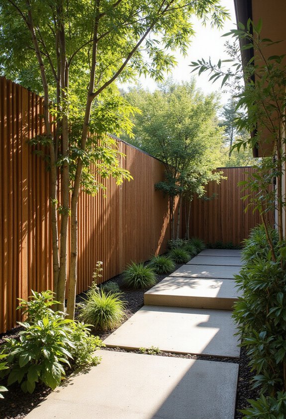 minimalist functional elegant japanese privacy screens