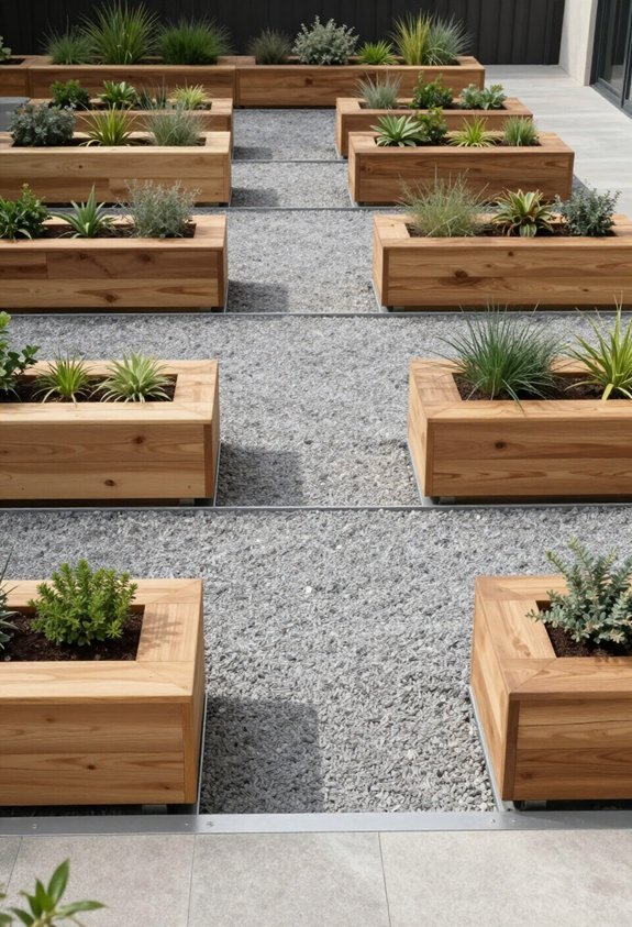 minimalist raised bed gardening