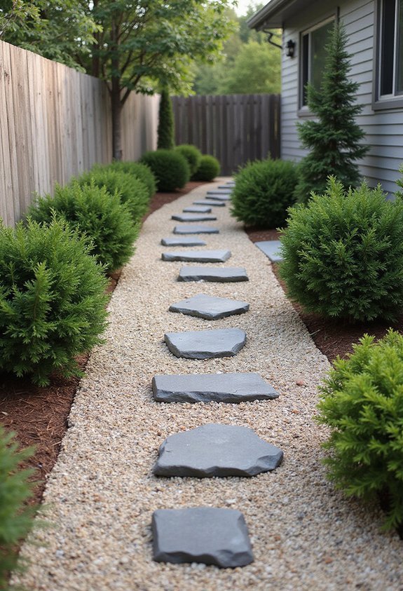 minimalist tranquil low maintenance japanese zen garden