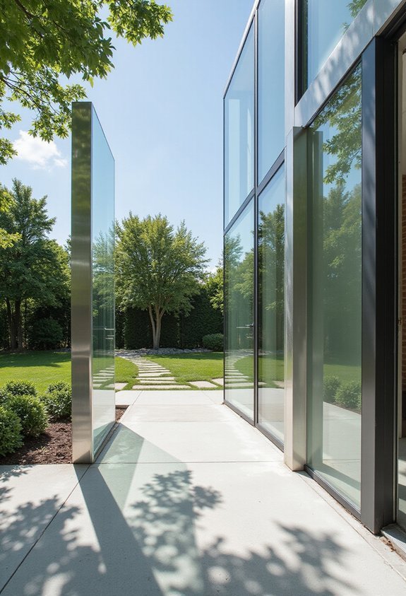 modern transparent defined boundary