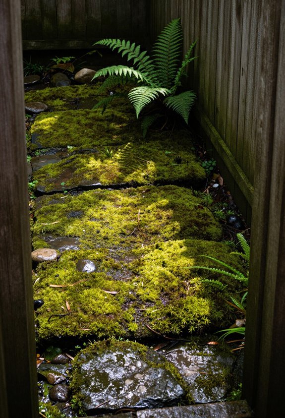 moss gardens for shade