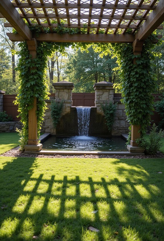 multisensory front yard retreat