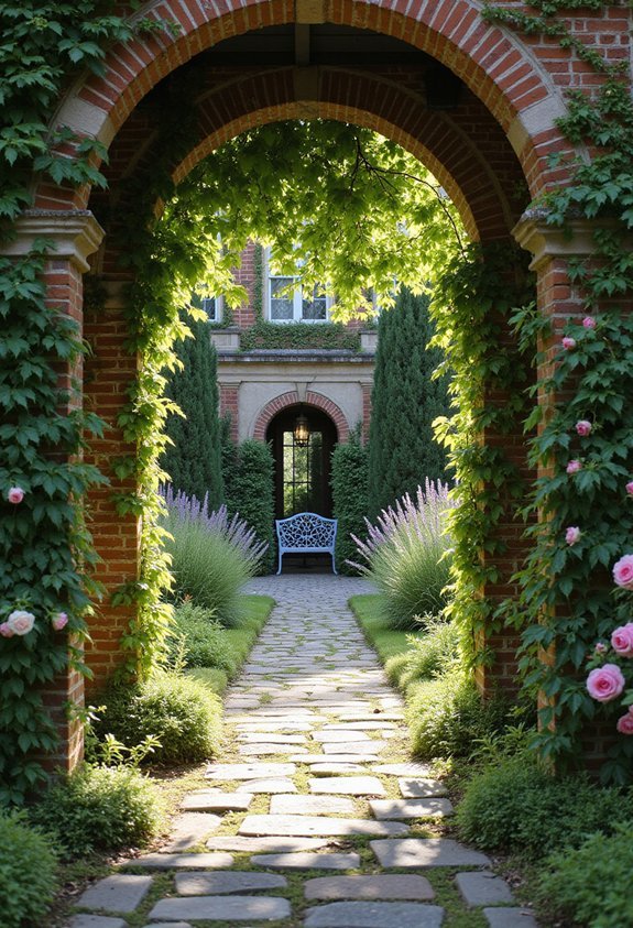 mysterious entrance defined threshold private sanctuary