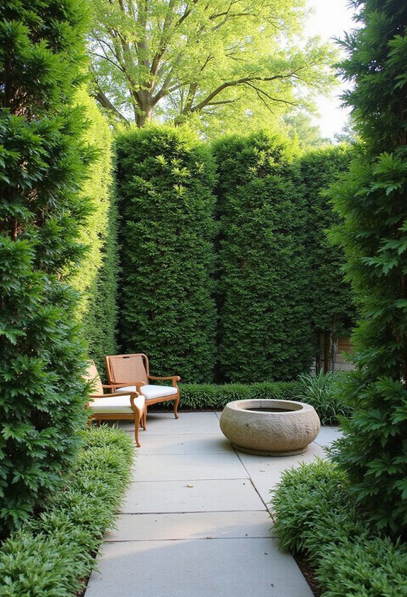 natural fast growing dense privacy