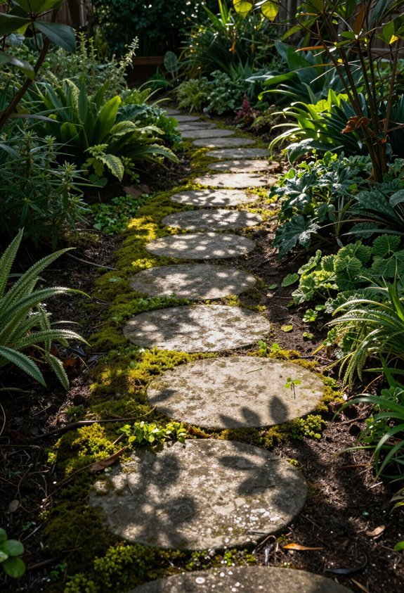 natural stepping stone pathways