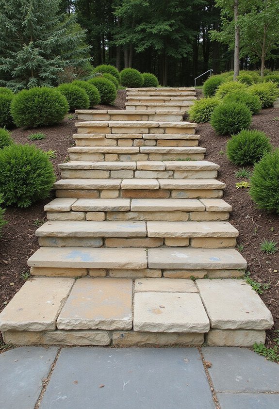 natural stone pathways age gracefully