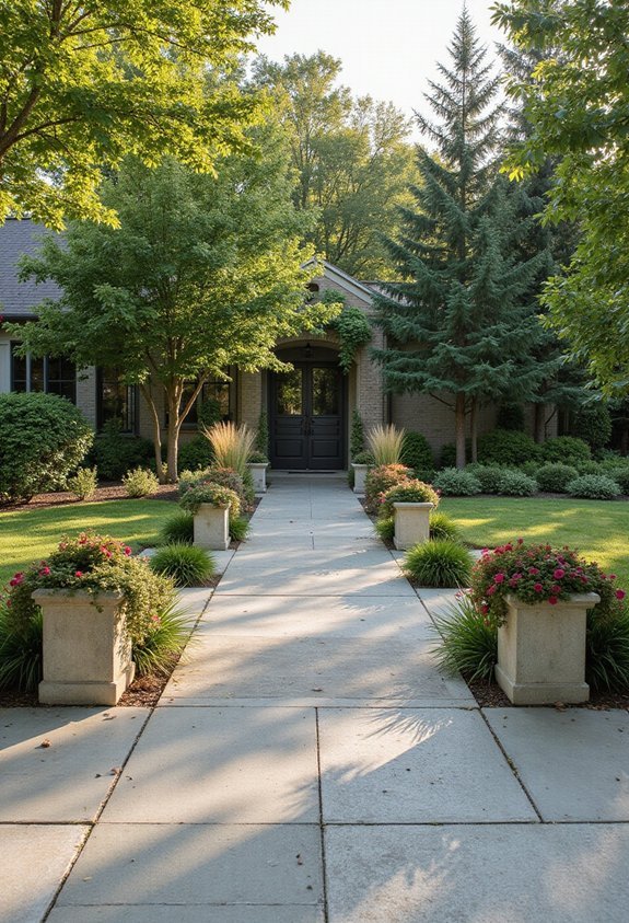 natural textured moisture retaining planters