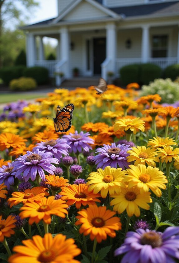 nectar rich host plant centric butterfly garden