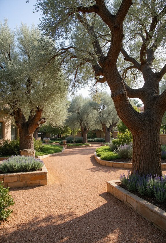 olive grove mediterranean landscape transformation