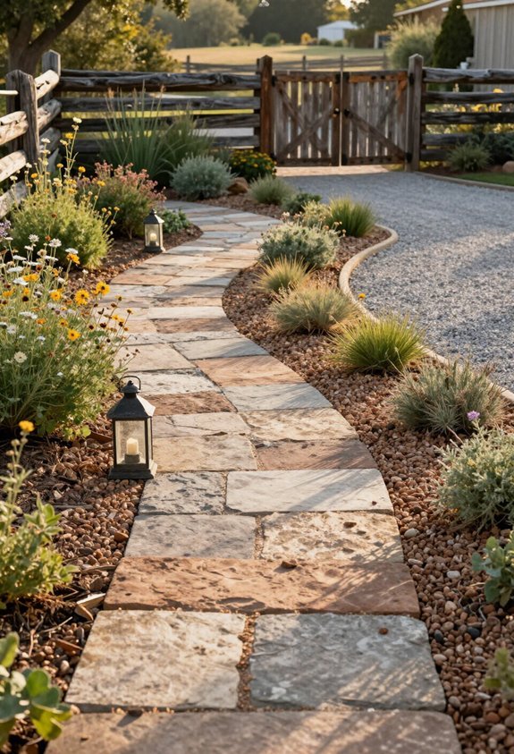 pathway design and materials